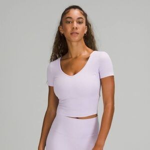 Lululemon Athletica Light Purple Align T